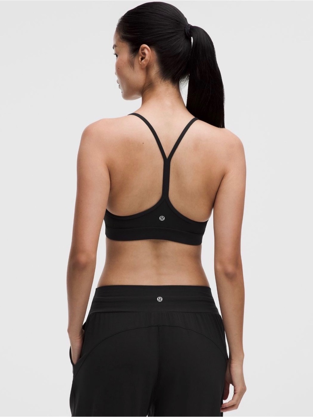 Lululemon Black Flow Y Bra